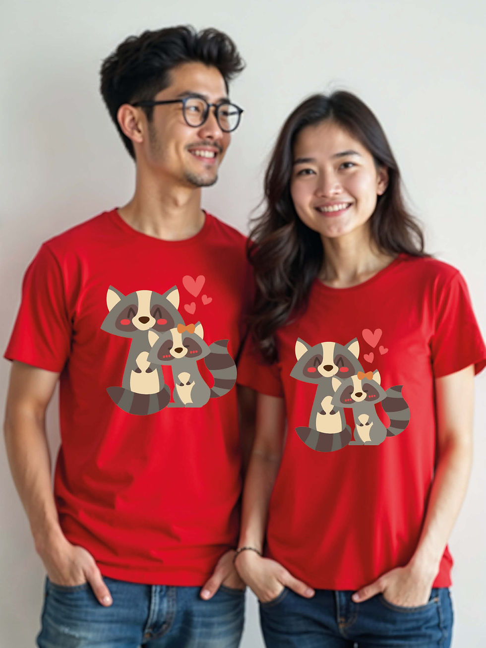 Thumbnail: Anniversary Cartoon Couple T-Shirt Lovers Edition – Low Price Offer