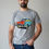 Thumbnail: car with pop art style mens printed graphic t shirt