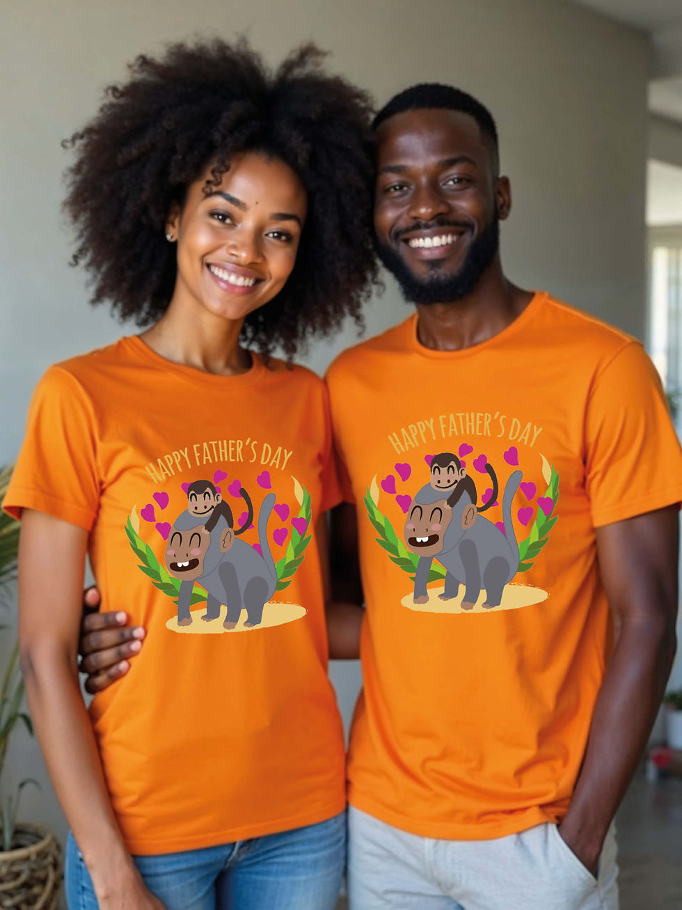 Thumbnail: Eternal Love Animal Couple Matching Tee Lovers Edition – Limited Stock