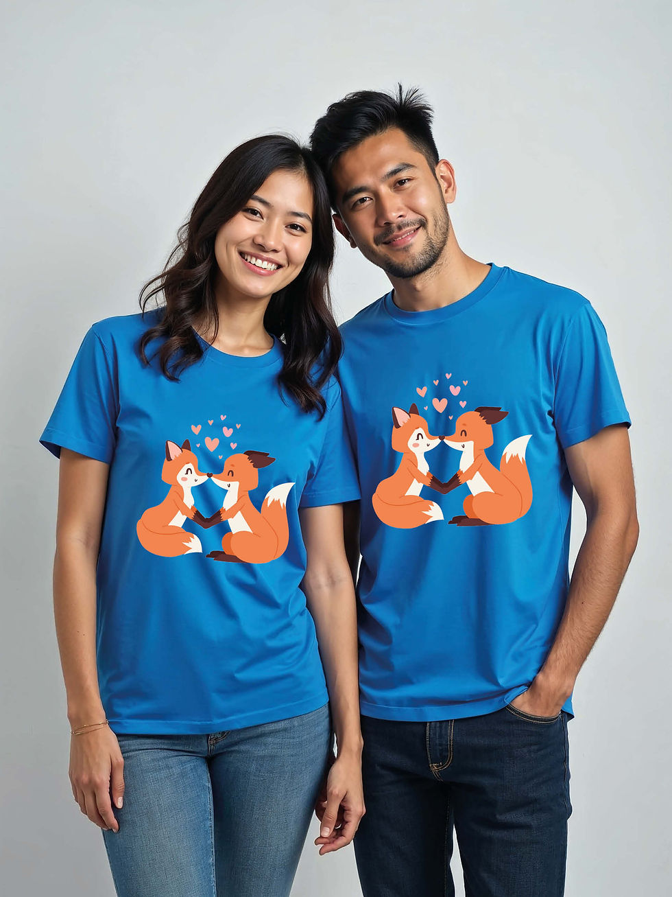 Thumbnail: Soulmates Cartoon Couple Matching Tee Lovers Edition – Limited Stock