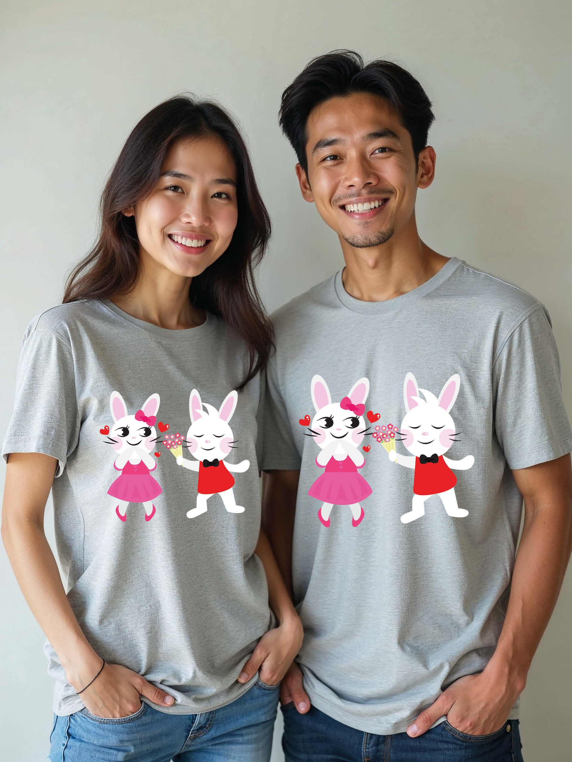 Eternal Love Animal Couple T-Shirt Lovers Edition – Low Price