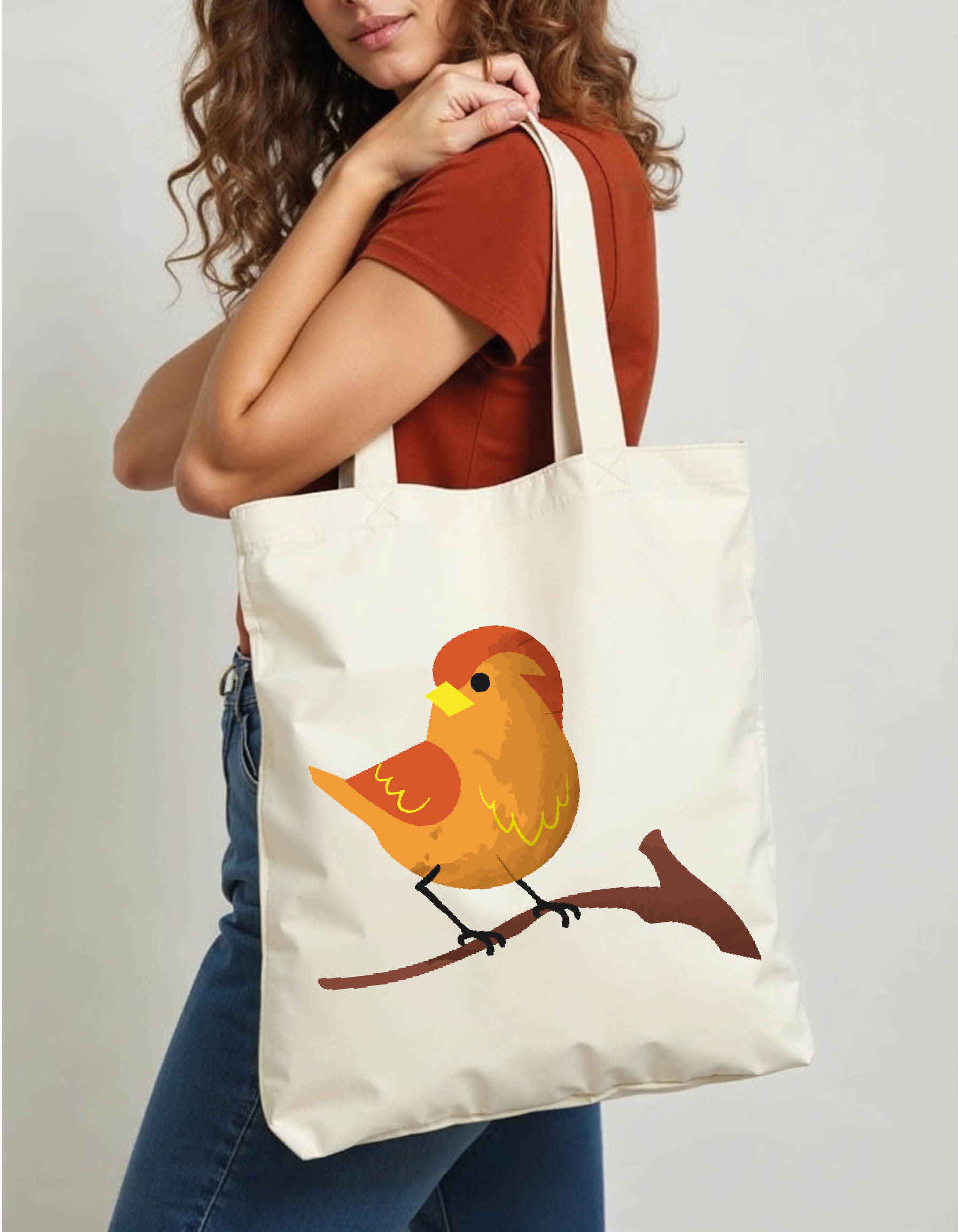 Abstract Art Tote Printed Bag – Premium Quality Shopper Premium Quality
