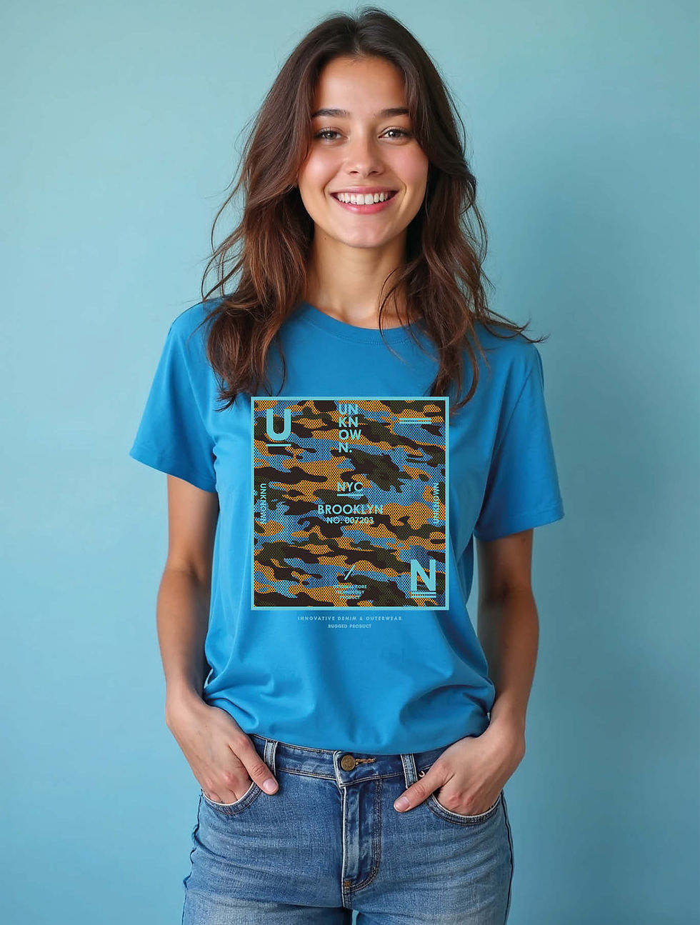 Thumbnail: unknown brooklyn nyc Modern Women’s Streetwear T-Shirt – Limited Stock