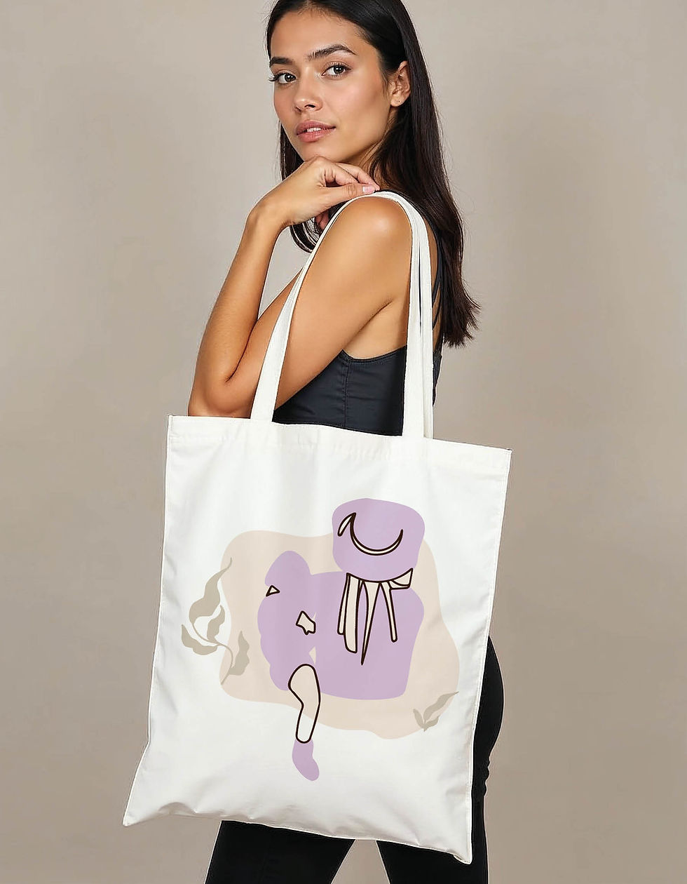 Positive Vibes Tote Printed Bag – Premium Quality Shopper Buy Now