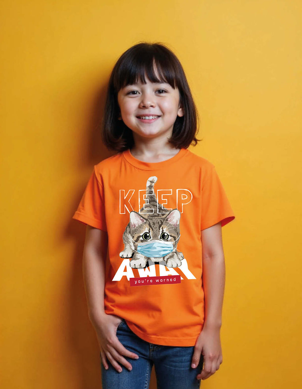 Thumbnail: Keep Away Printed T-Shirt for All age