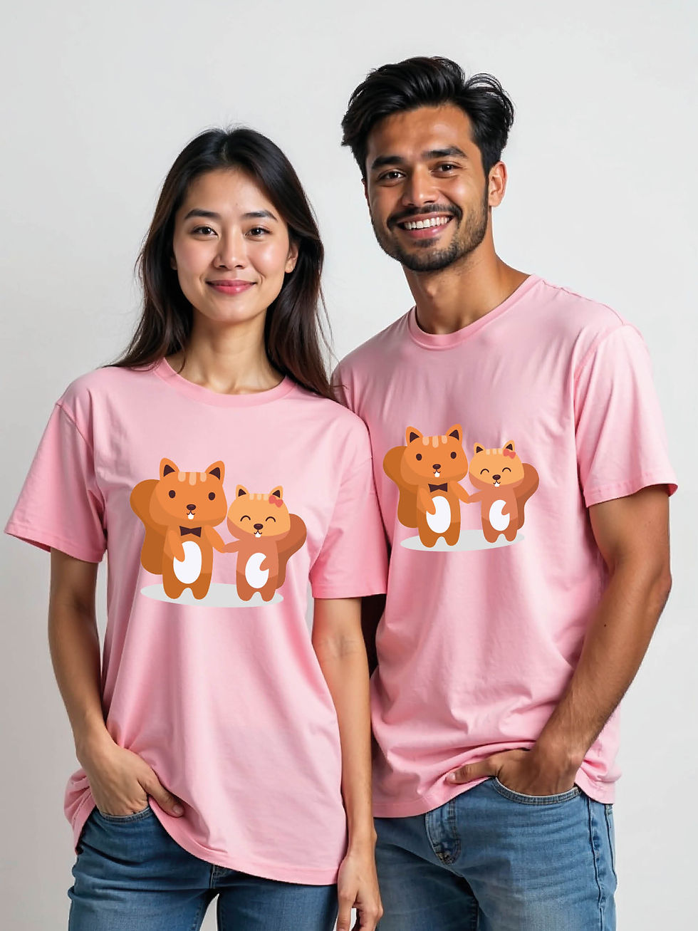 Thumbnail: Eternal Love Cartoon Couple Matching Tee Lovers Edition – Best Price
