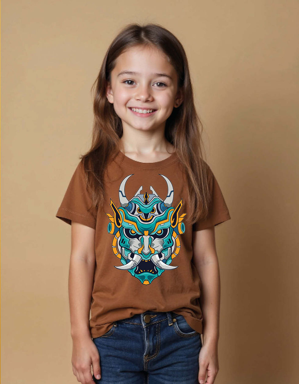 Thumbnail: japanes mask Unisex Printed T-Shirt for All