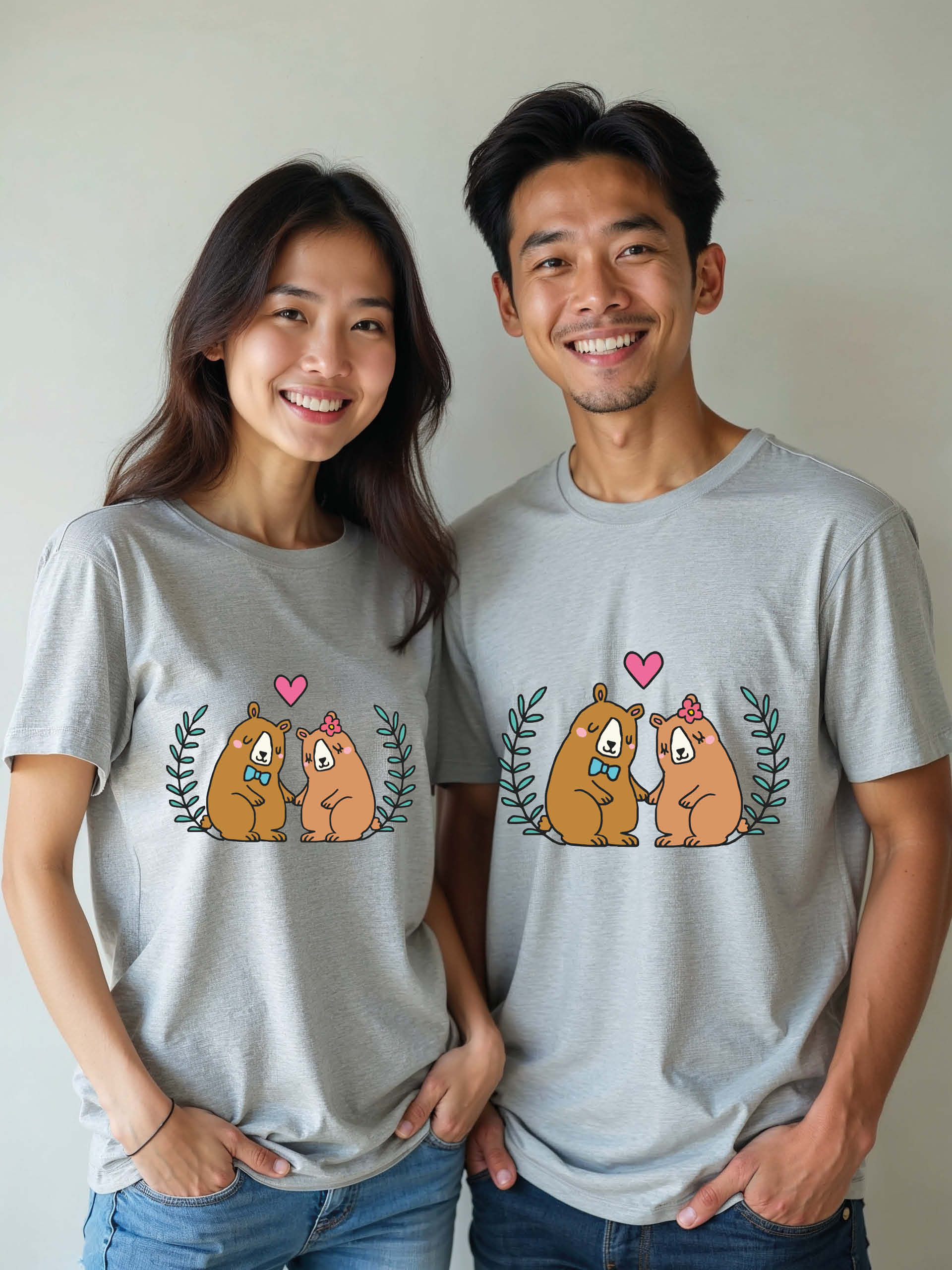 Soulmates Animal Couple Matching Tee Lovers Edition – Best Price