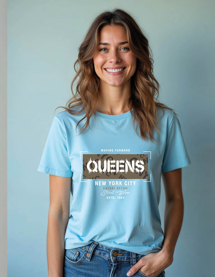 Thumbnail: queens Classic Cotton T-Shirt for Boys, Girls, Men & Women tees