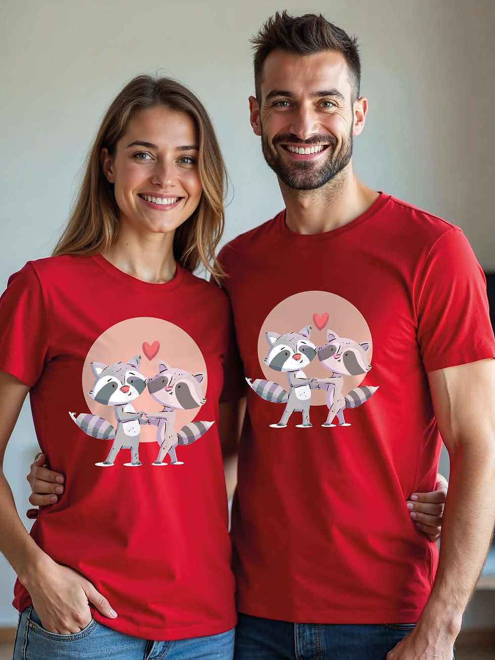 Thumbnail: Forever Love Animal Couple T-Shirt Lovers Edition – Buy Now