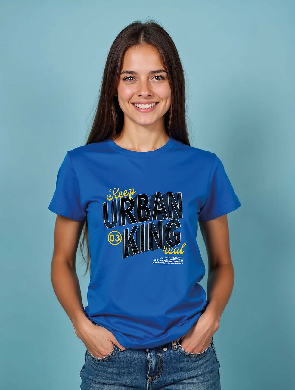 Thumbnail: keep urban king real Cool Women’s Printed T-Shirt – Shop Now