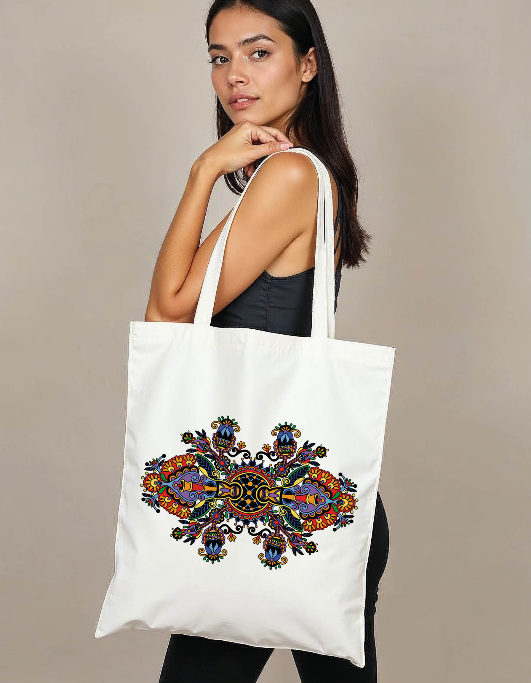Love Tote Printed Bag – Premium Quality Shopper Eco-Friendly Choice