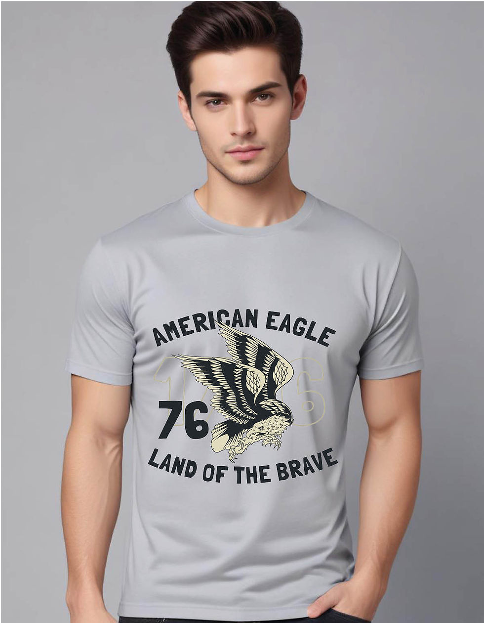 Thumbnail: american eagle mens printed graphic t shirt