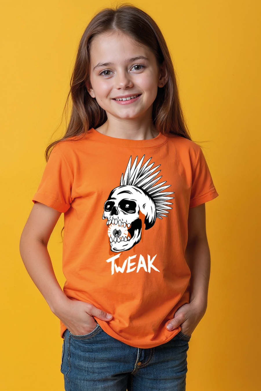 Thumbnail: tweak Casual Kids Printed T-Shirt – Gaming Print Design for Boys & Girls