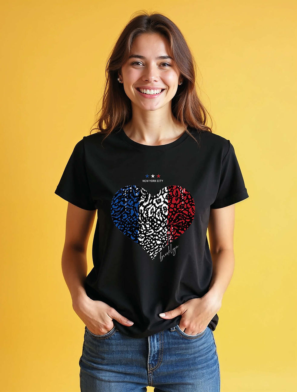 Thumbnail: new york city brooklyn Stylish Women’s Quote T-Shirt – Best Price