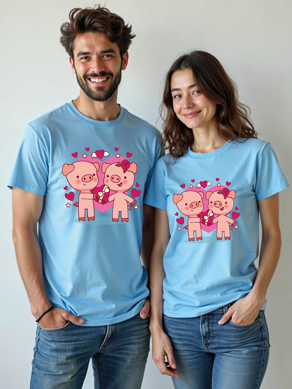 Thumbnail: Forever Love Cartoon Couple T-Shirt Lovers Edition – Buy Now