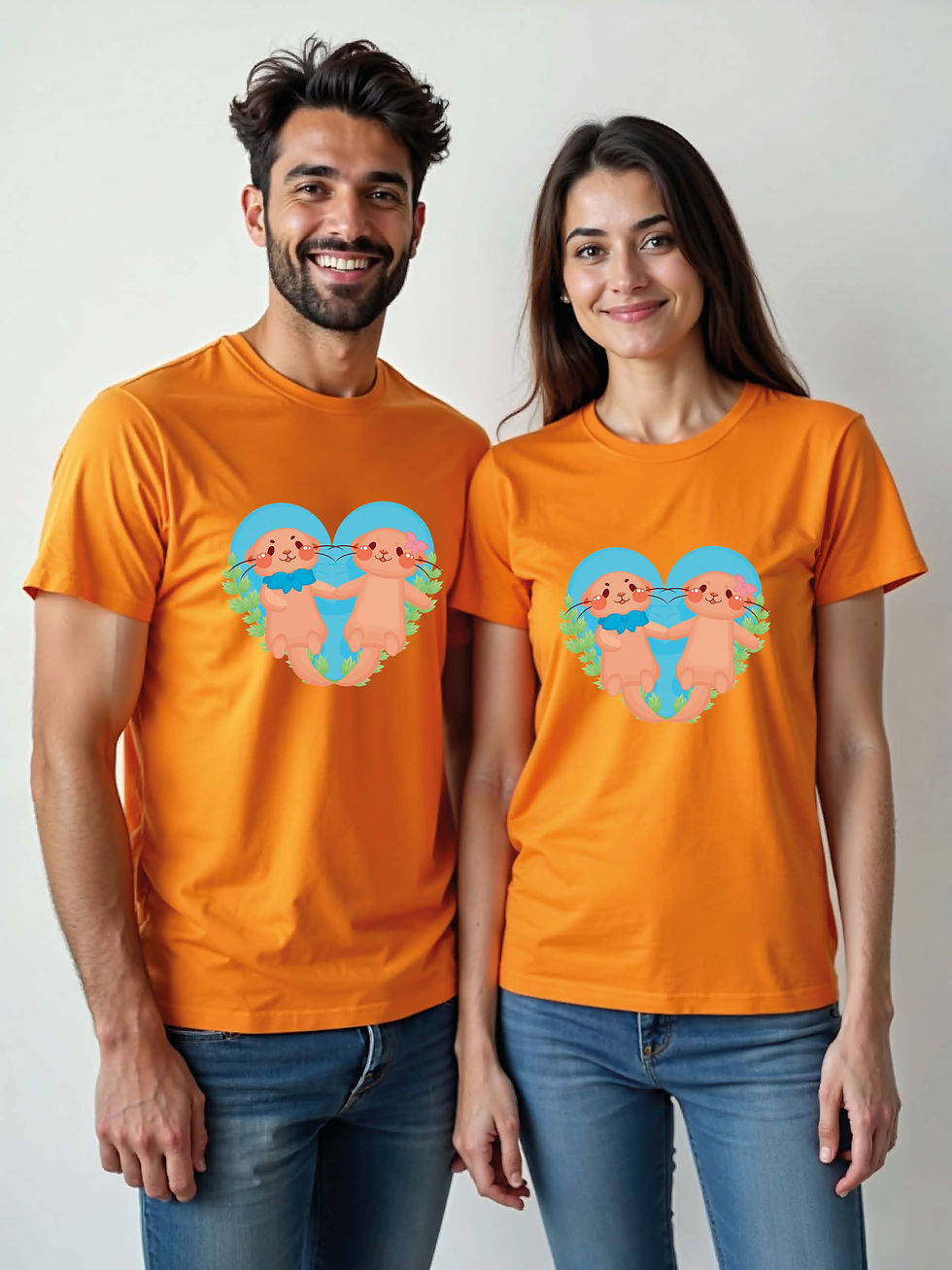 Forever Love Cartoon Couple T-Shirt Lovers Edition – Buy Now