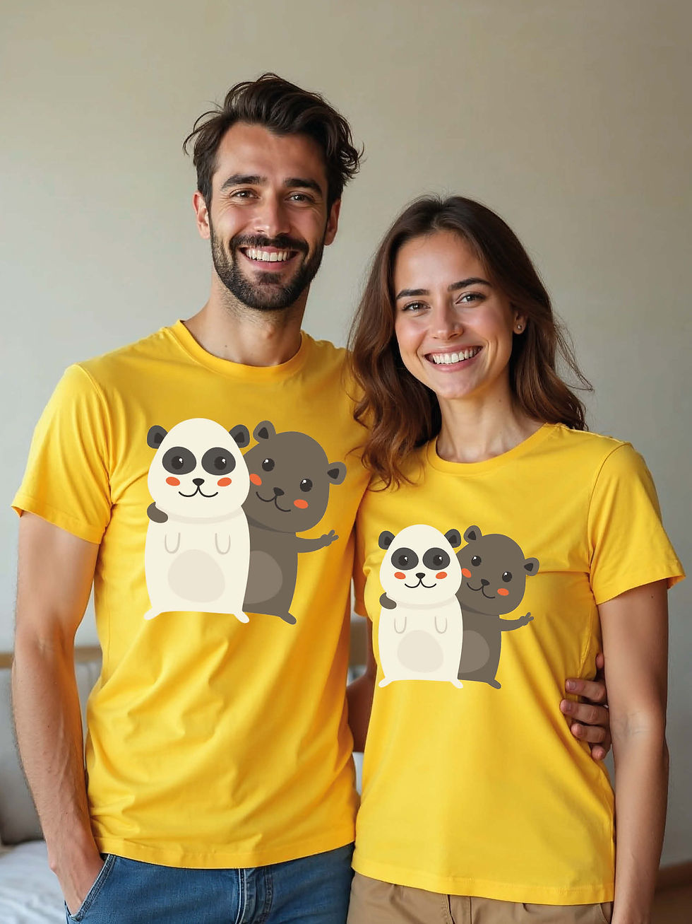 Anniversary Animal Couple T-Shirt Lovers Edition – Low Price