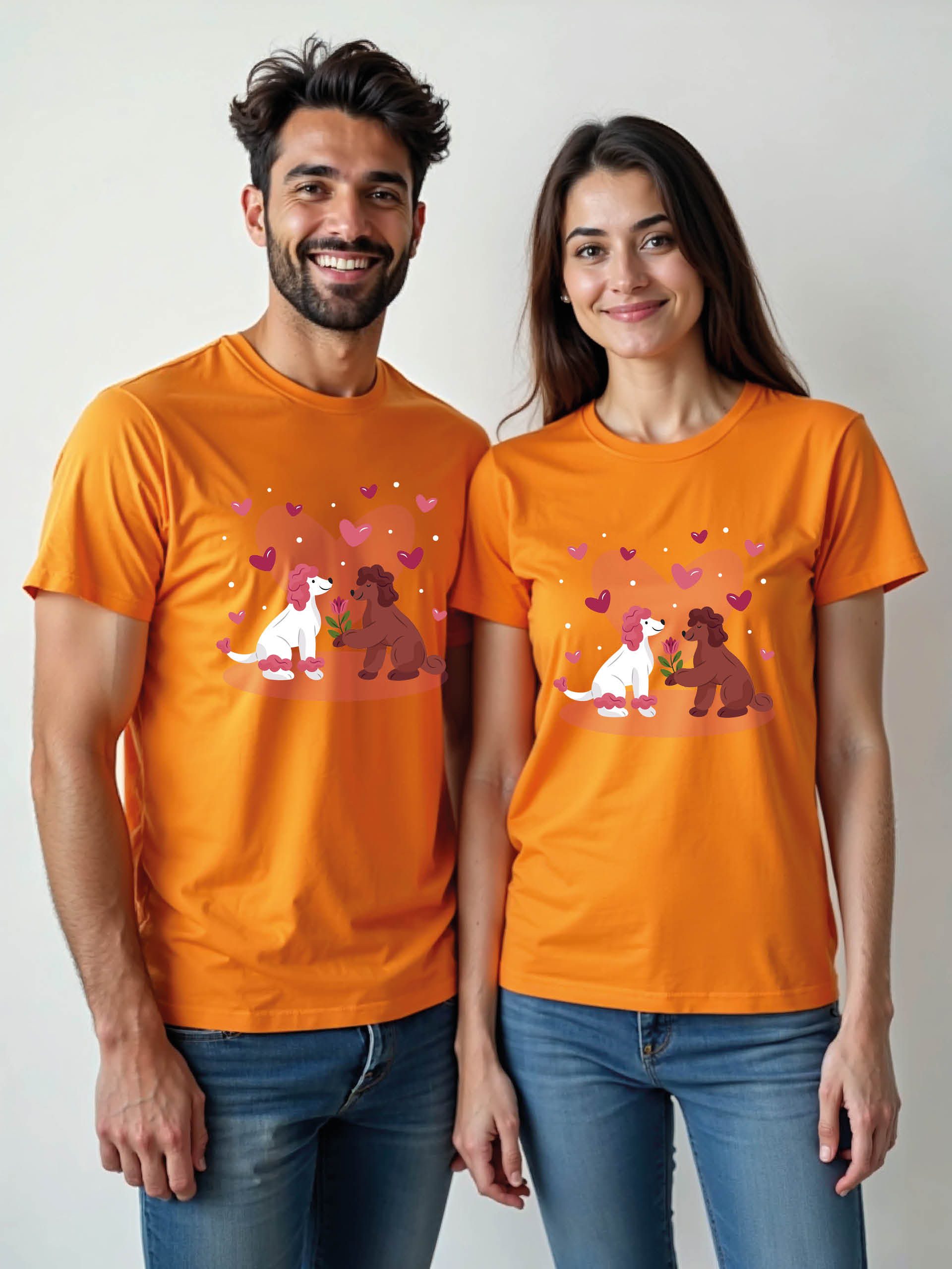 Eternal Love Cartoon Couple Matching Tee Lovers Edition – Shop Now