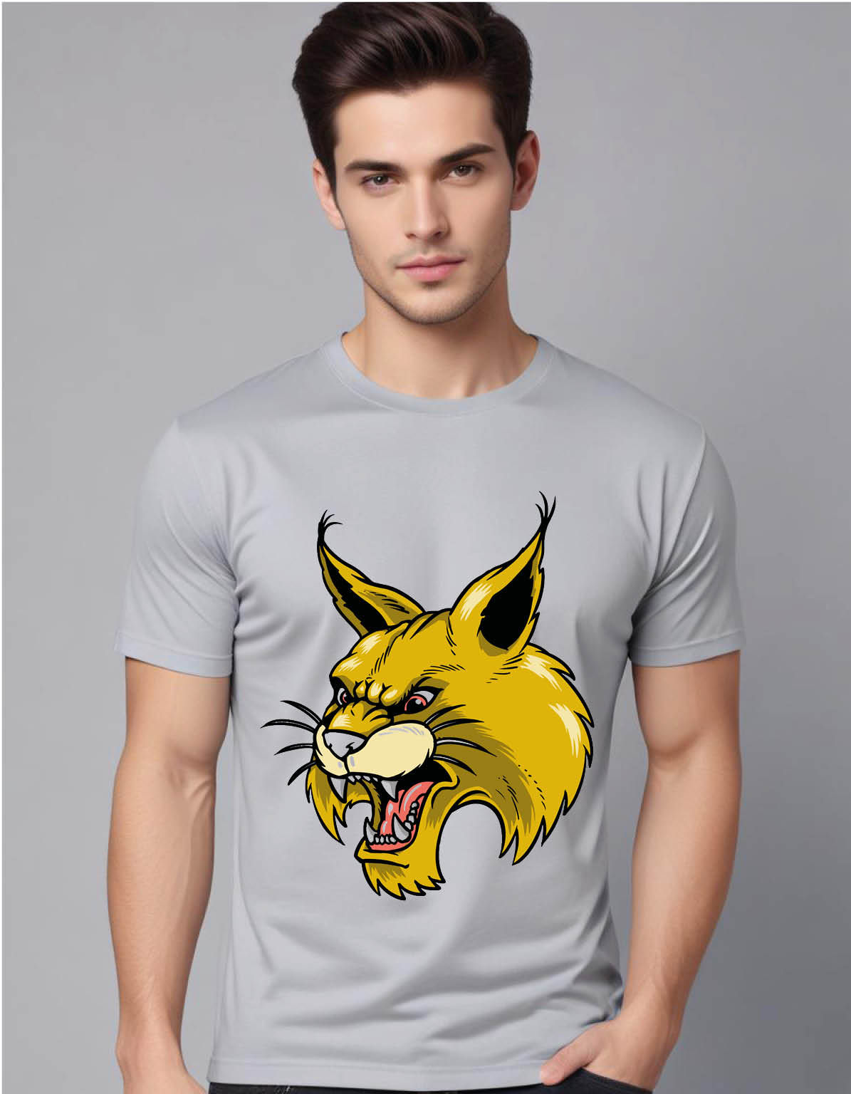 wildcat mens printed graphic t shirt