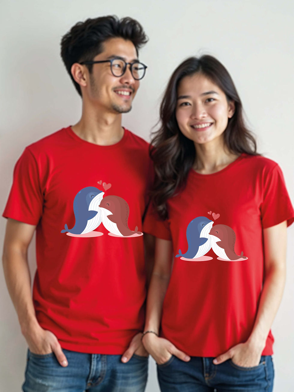 Thumbnail: Eternal Love Cartoon Couple T-Shirt Lovers Edition – Buy Now