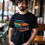 Thumbnail: car with pop art style mens printed graphic t shirt