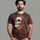 Thumbnail: skull with red glasses womans head mens printed graphic t shirts