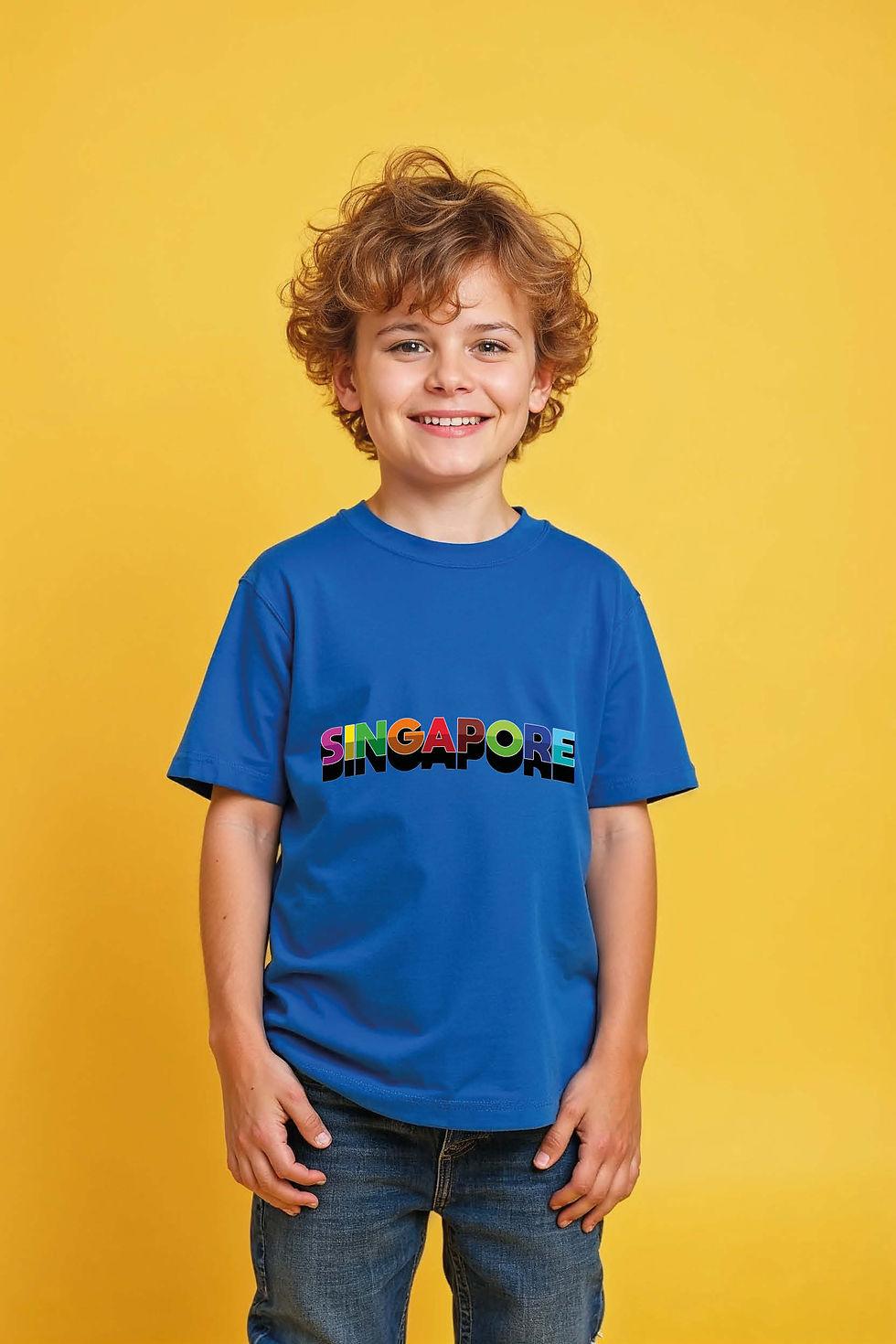Thumbnail: singapore Stylish Stylish Kids Graphic T-Shirt – Adventure Print Design