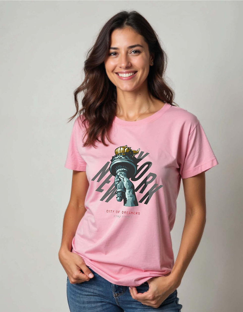 New Yourk Printed T-Shirt for All age