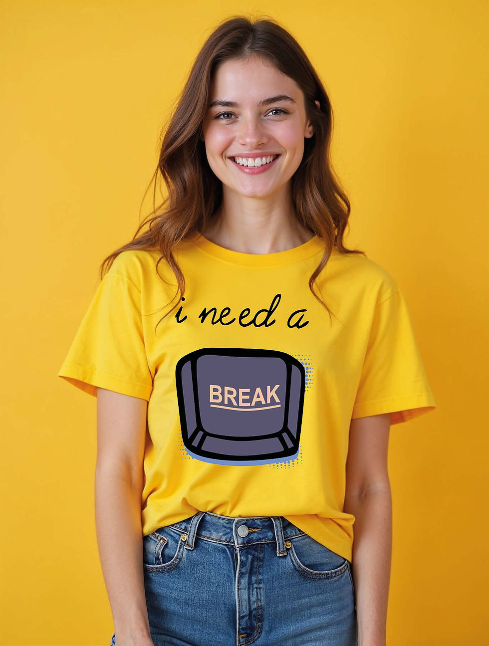 Thumbnail: I need a break Casual Women’s Streetwear T-Shirt – Fast Delivery