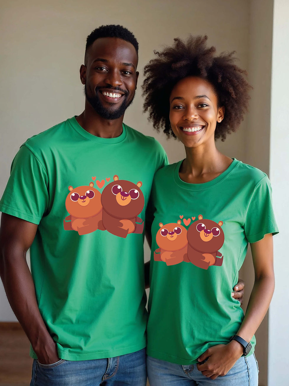 Anniversary Animal Couple Matching Tee Lovers Edition – Fast