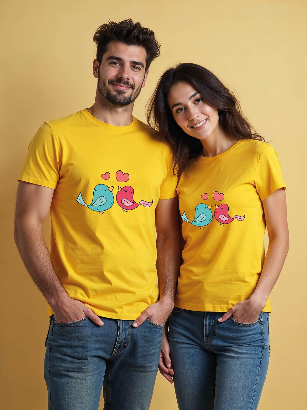 Trendy Cartoon Couple T-Shirt Lovers Edition – Discount Offer