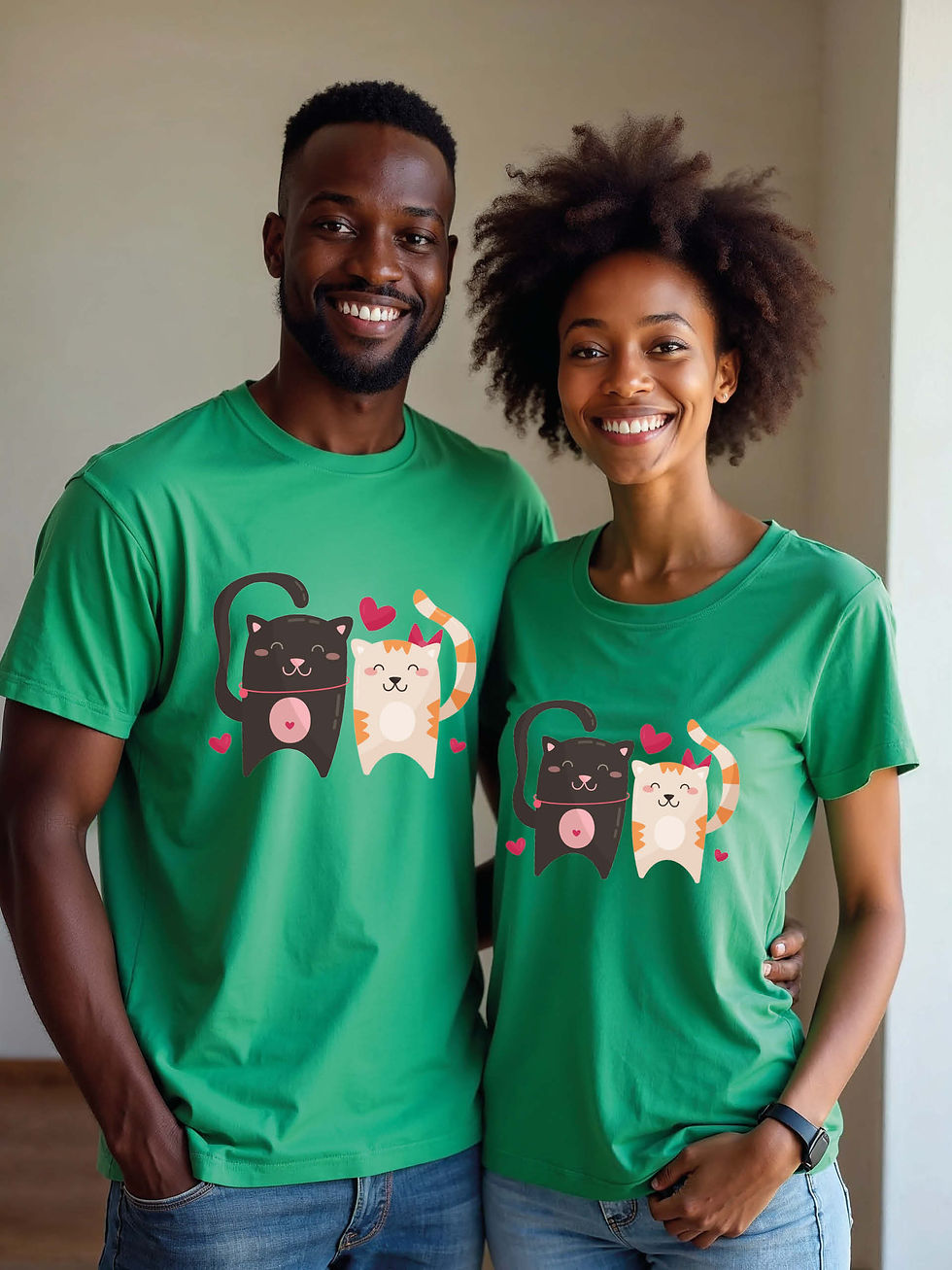 Thumbnail: Soulmates Animal Couple Matching Tee Lovers Edition – Best