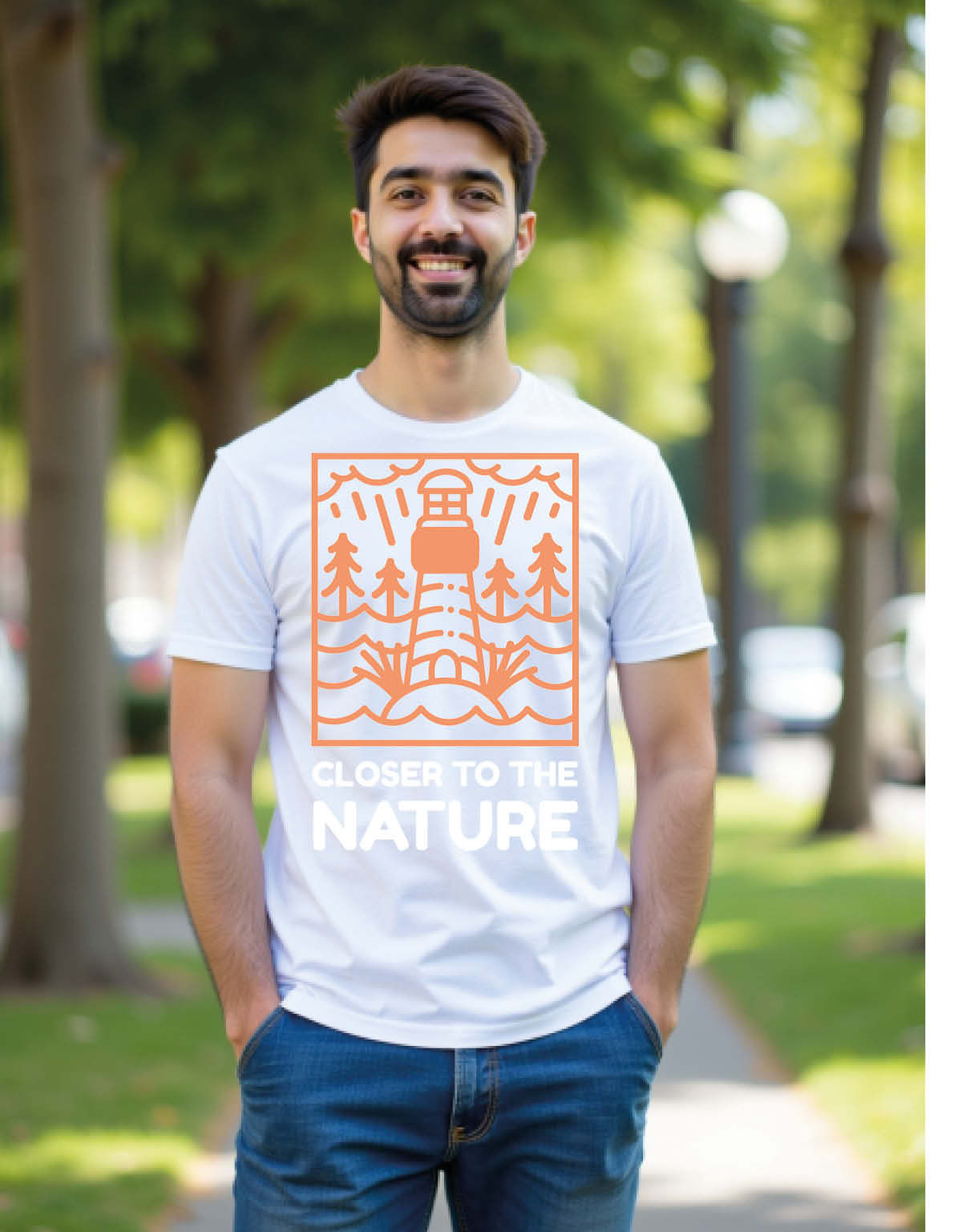 Clouse To The Nature Printed T-Shirt for All Age