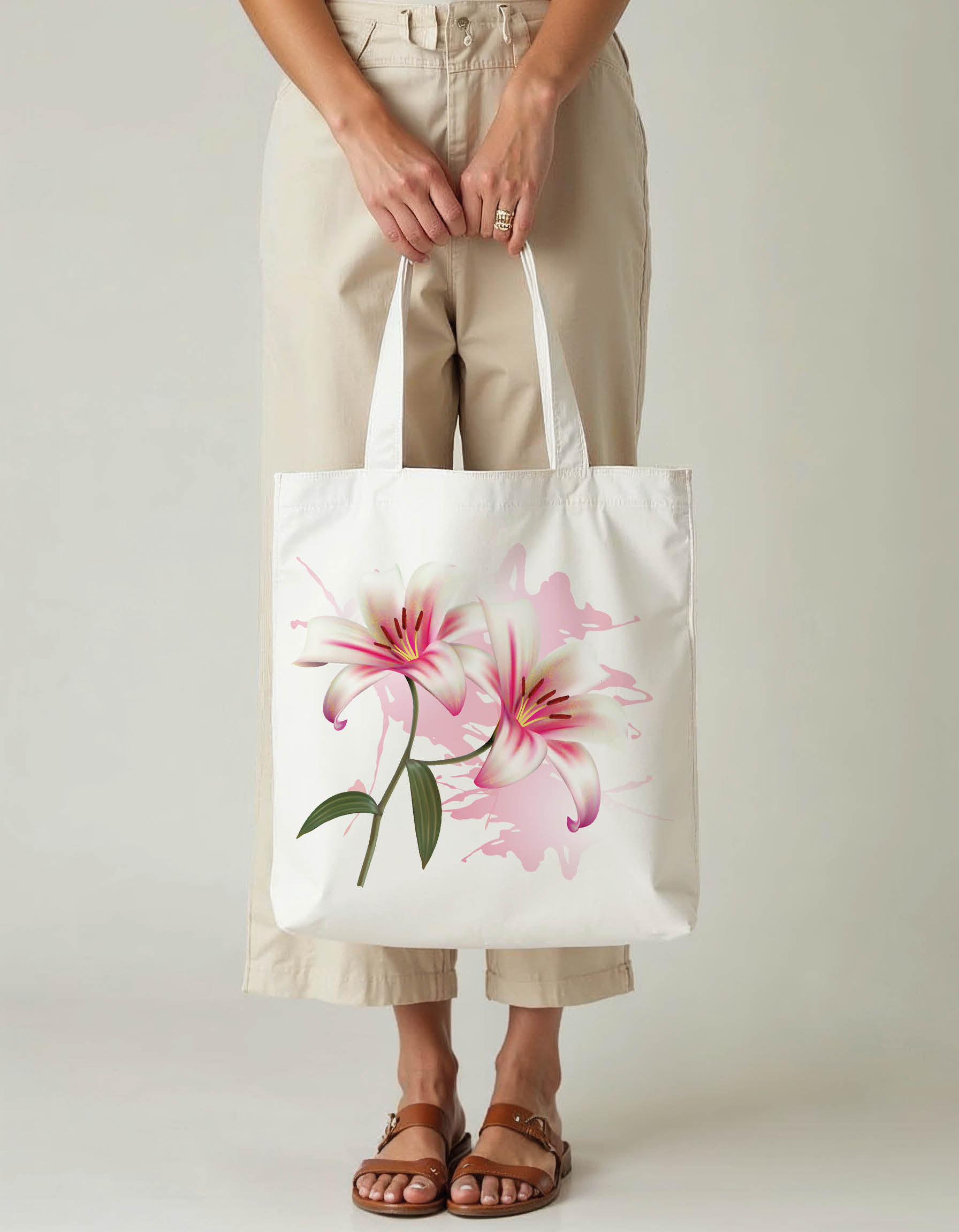 Colorful Artistic Tote Printed Bag | Eco-Friendly Cotton Tote Eco-Friendly