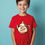 Thumbnail: One-Eyed Monster Teapot Kids Soft Kids Printed T-Shirt – Space Print Design