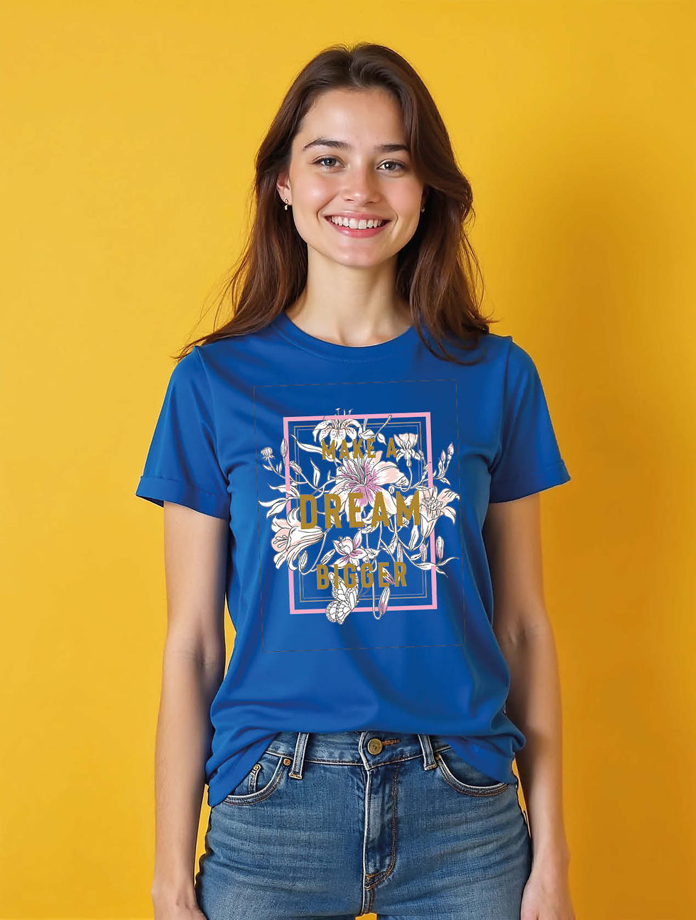 Thumbnail: make a dream bigger Classic Women’s Quote T-Shirt – Limited Stock