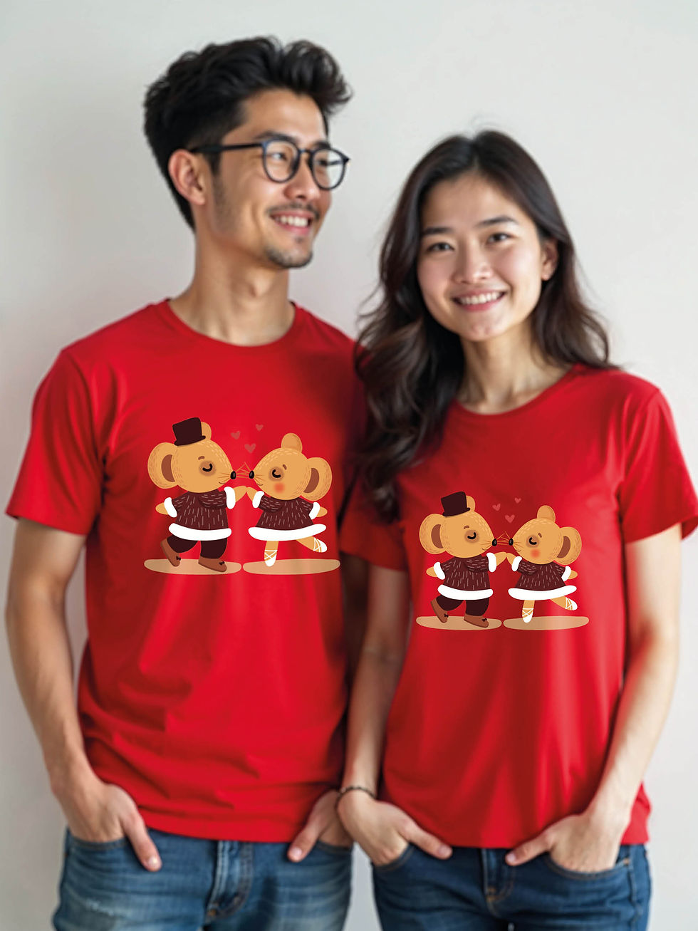 Couple Goals Cartoon Couple T-Shirt Lovers Edition – Low Price Offer