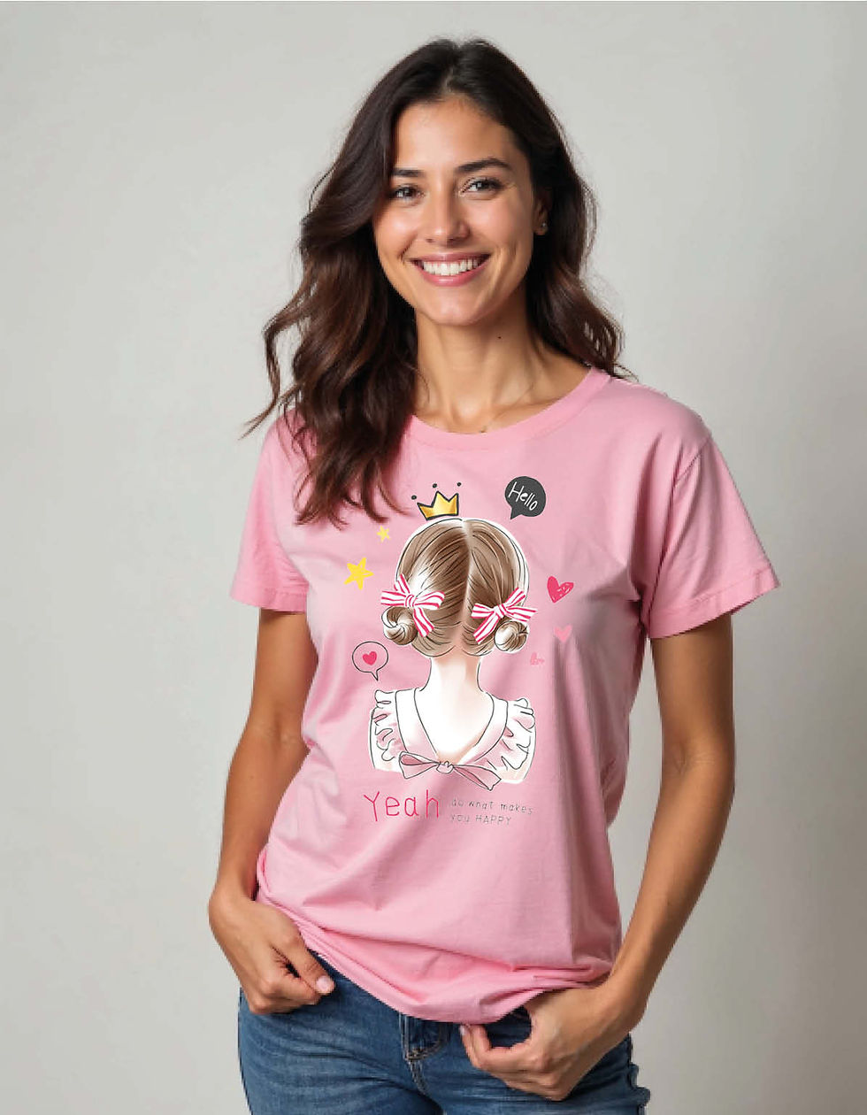 Thumbnail: Enjoy This Time Printed T-Shirt for All age