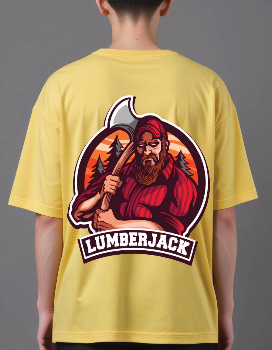 Thumbnail: lumberjack mens Oversized Printed t shirt