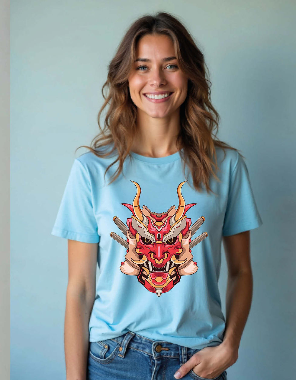 mask Unisex Printed T-Shirt for All