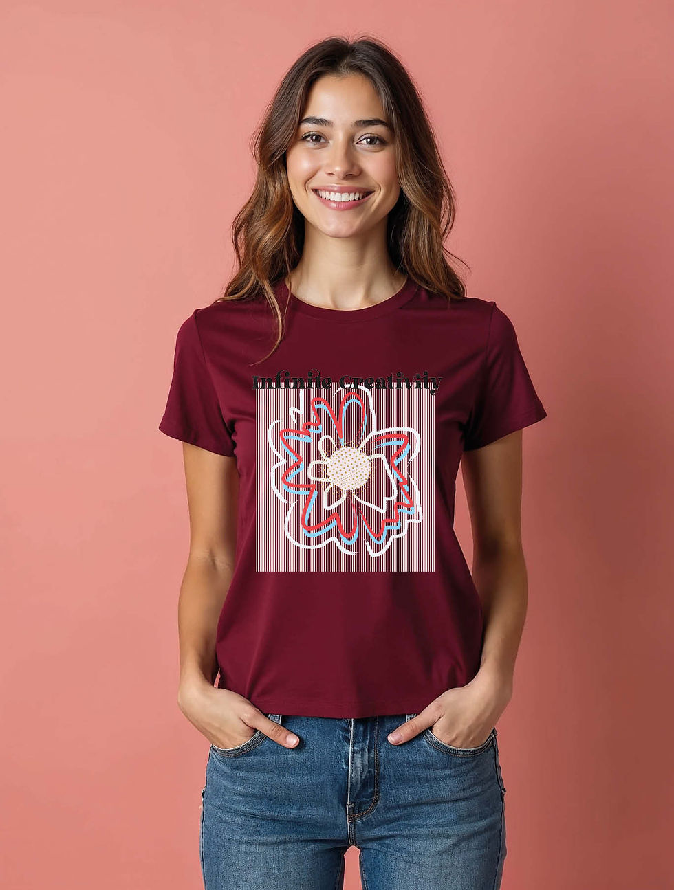 Thumbnail: infinite creativity  Classic Women’s Graphic T-Shirt – Best Price