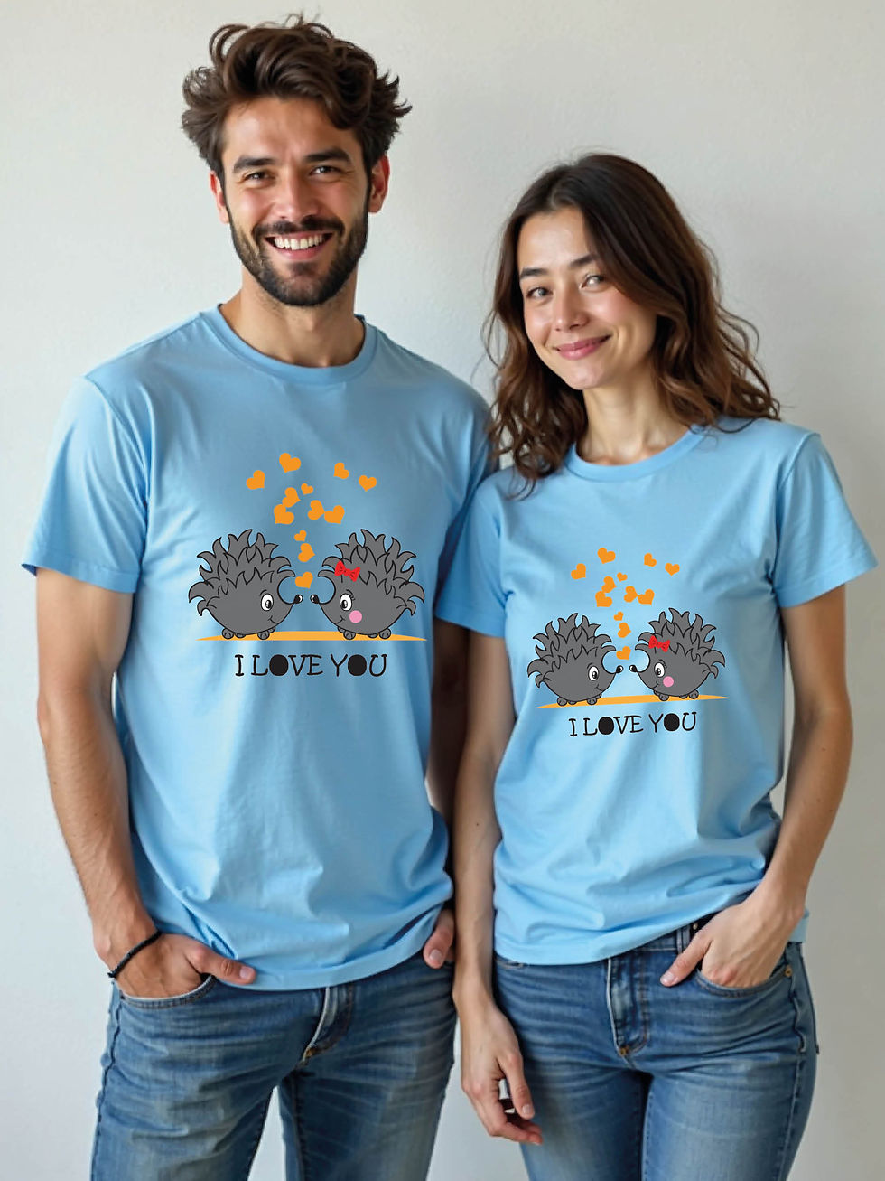 Thumbnail: Soulmates Cartoon Couple T-Shirt Lovers Edition – Discount Offer