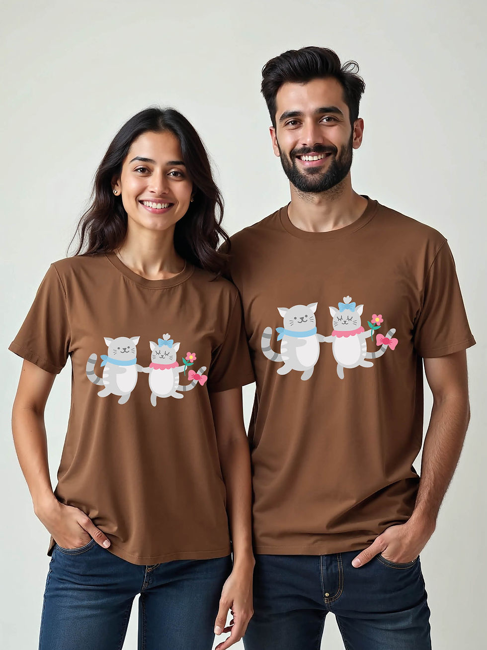 Thumbnail: Eternal Love Cartoon Couple T-Shirt Lovers Edition – Discount Offer