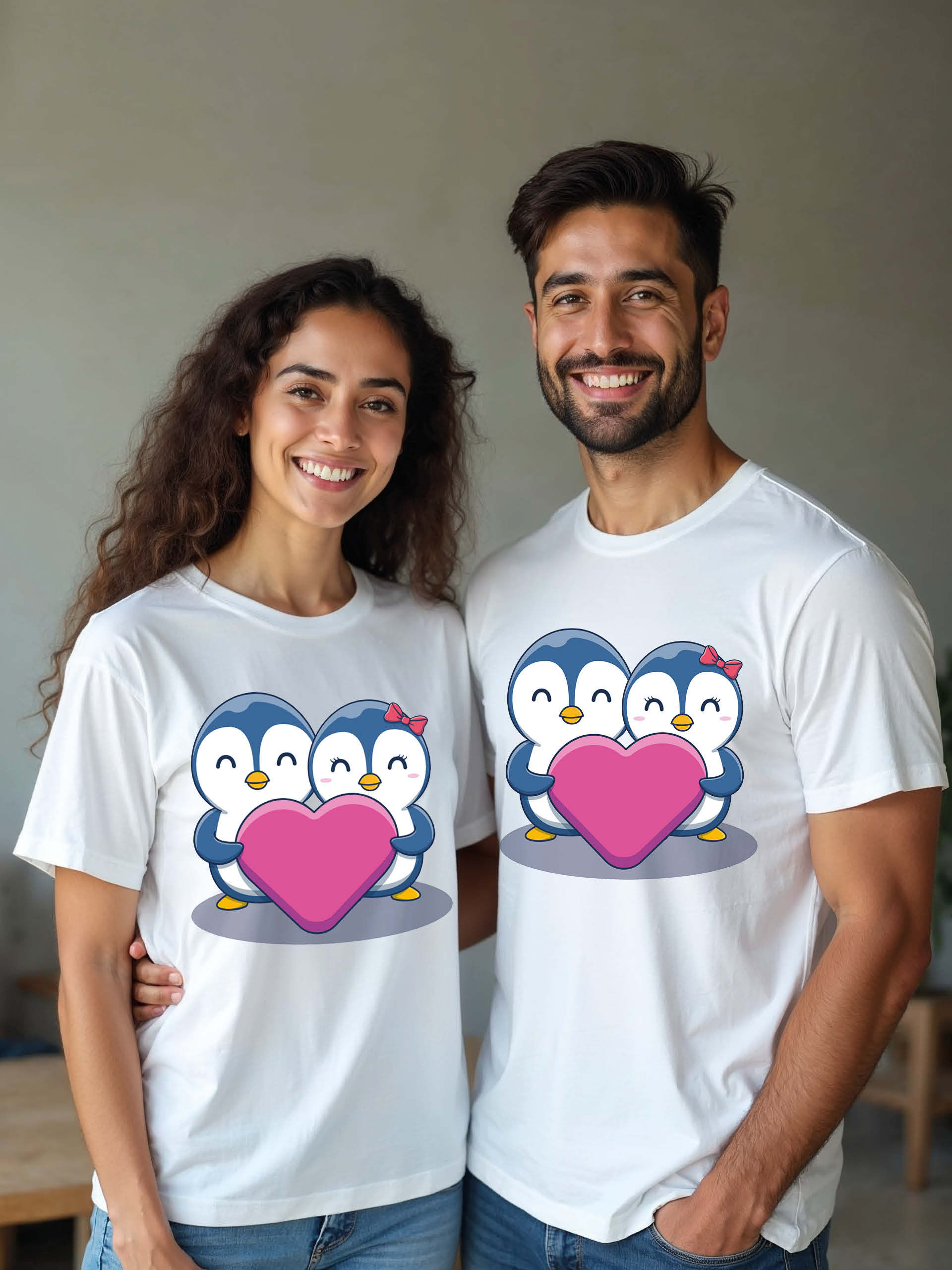 Trendy Cartoon Couple T-Shirt Lovers Edition – Premium Quality