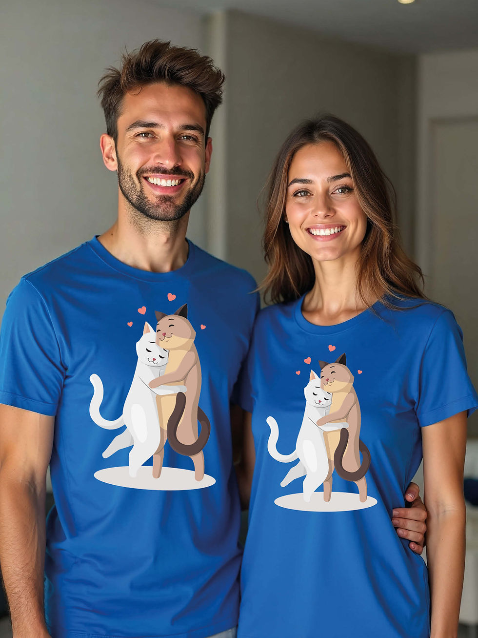 Thumbnail: Eternal Love Animal Couple T-Shirt Lovers Edition – Hot Deal