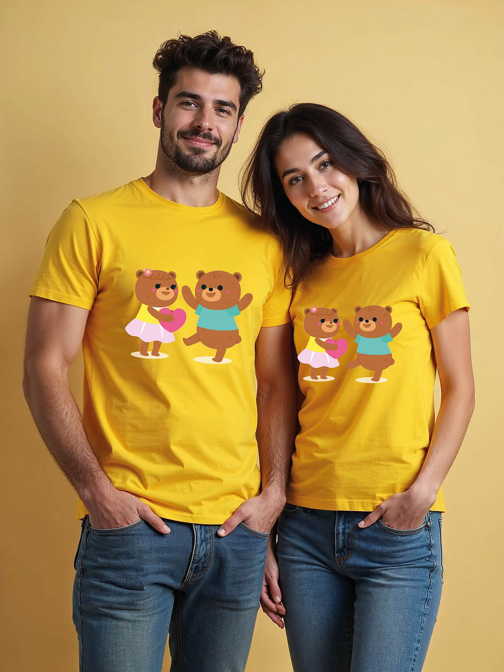 Thumbnail: Forever Love Cartoon Couple Matching Tee Lovers Edition – Best Price