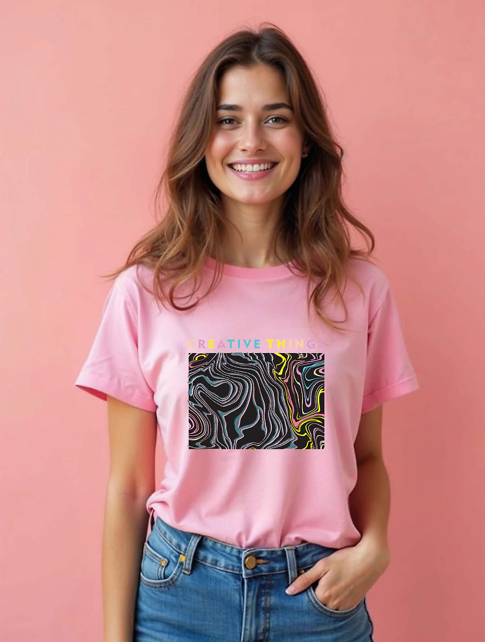Thumbnail: Creative thigs Classic Women’s Streetwear T-Shirt – Sale