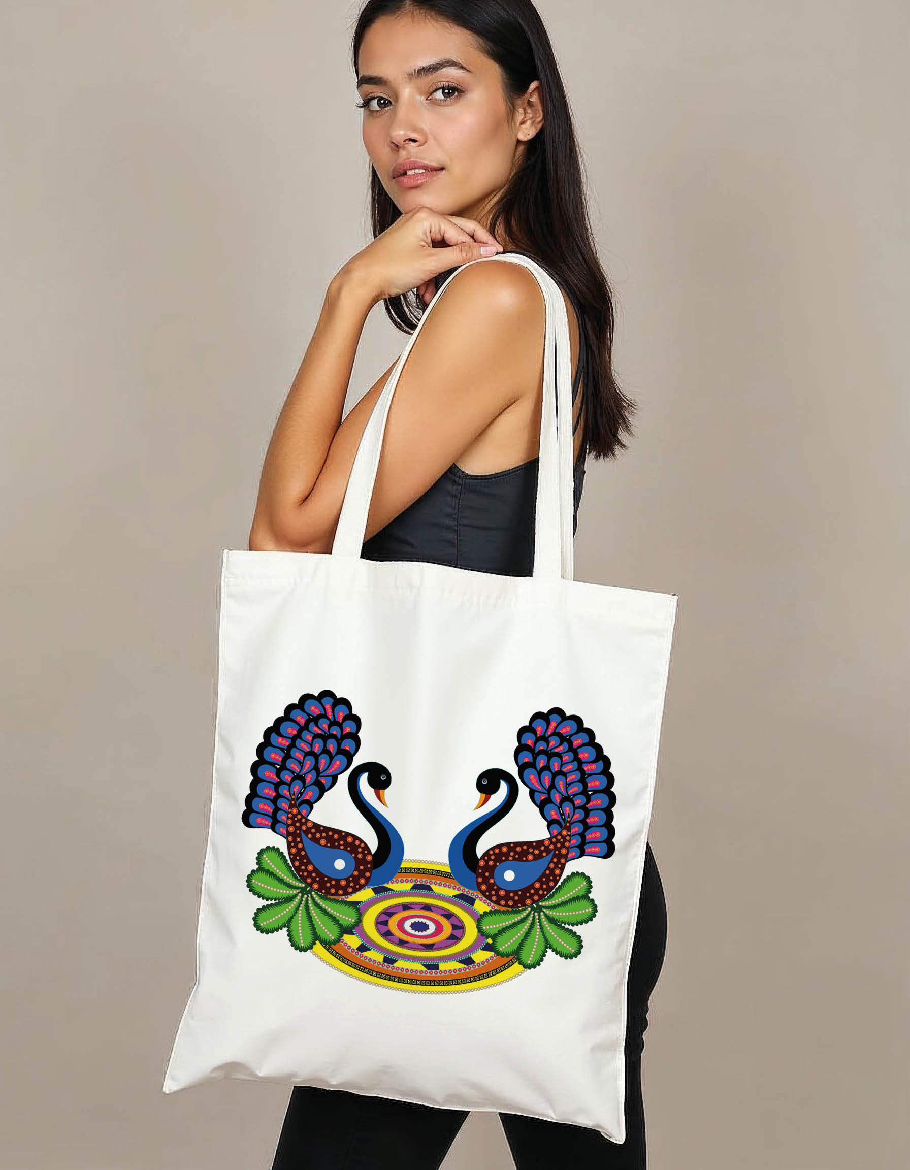 Nature Inspired Tote Printed Bag – Perfect Gift Idea Best Price