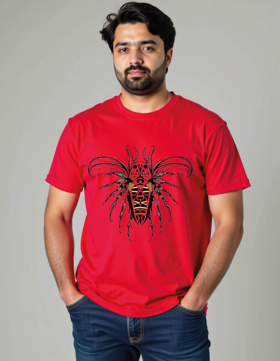 Thumbnail: design from insects mens printed graphic t shirt